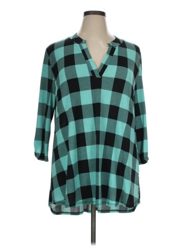 Honeyme 3/4 Sleeve Blouse (view 1)