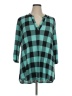 Honeyme Teal 3/4 Sleeve Blouse Size XL - photo 1