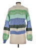 Vero Moda Color Block Green Pullover Sweater Size XS - photo 2