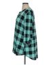 Honeyme Teal 3/4 Sleeve Blouse Size XL - photo 5