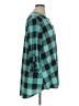 Honeyme Teal 3/4 Sleeve Blouse Size XL - photo 4