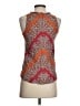Sundance 100% Rayon Orange Sleeveless Blouse Size XS - photo 2
