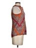 Sundance 100% Rayon Orange Sleeveless Blouse Size XS - photo 4
