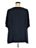 BLOOMCHIC Solid Blue Short Sleeve Top Size 22 - photo 2