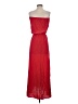 Karina Grimaldi 100% Silk Red Cocktail Dress Size S - photo 2