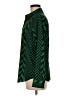 MICHAEL Michael Kors 100% Polyester Chevron-herringbone Green Long Sleeve Blouse Size M - photo 5