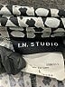 I.N. Studio Polka Dots Silver Casual Pants Size L - photo 7