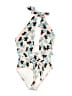 Cupshe Print Ivory One Piece Swimsuit Size S - photo 1