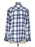 Rails 100% Rayon Plaid Blue Long Sleeve Button-Down Shirt Size S - photo 2