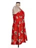 Bailey Blue Floral Red Casual Dress Size L - photo 4