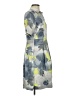 J. McLaughlin Print Gray Casual Dress Size XS - photo 4
