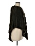Coco + Carmen Black Wool Cardigan One size - photo 4