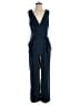 Antonio Melani 100% Polyester Solid Teal Jumpsuit Size 6 - photo 1
