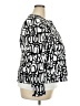 Black Label by Evan Picone 100% Polyester Graphic Silver Blazer Size 18 - photo 4