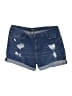 Dollhouse Blue Denim Shorts Size 24W - photo 1