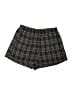 Shein Plaid Gold Shorts Size L - photo 1