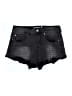 Altar'd State Hearts Black Denim Shorts Size 27 waist - photo 1