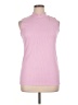 White Birch Pink Sleeveless Turtleneck Size XL - photo 1