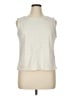 Max Studio Ivory Sleeveless Blouse Size XL - photo 1