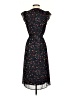 DR2 100% Polyester Floral Black Casual Dress Size XS - photo 2