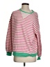 Unbranded Stripes Pink Pullover Sweater Size S - photo 1