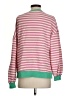 Unbranded Stripes Pink Pullover Sweater Size S - photo 2