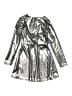 Zara Metallic Silver Dress Size 8 - photo 2