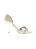 Dyeables Metallic Ivory Heels Size 7 - photo 1