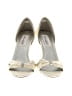 Dyeables Metallic Ivory Heels Size 7 - photo 2