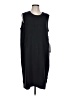 MPG Black Casual Dress Size L - photo 1