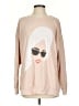 Wildfox 100% Cotton Graphic Tan Sweatshirt Size XS - photo 1