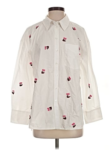 Maeve by Anthropologie Long Sleeve Blouse (view 1)