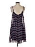 Express Print Purple Casual Dress Size XS - photo 2