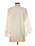 Ann Taylor LOFT 100% Polyester Ivory 3/4 Sleeve Blouse Size S - photo 2
