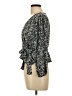 Meraki Black 3/4 Sleeve Blouse Size L - photo 5