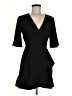Topshop Black 3/4 Sleeve Top Size 6 - photo 1