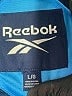 Reebok 100% Polyester Blue Windbreaker Size L - photo 6