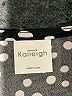 Kaileigh Polka Dots Black Cocktail Dress Size M - photo 7