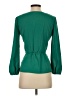 J.Crew Green 3/4 Sleeve Blouse Size 0 - photo 2