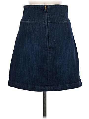 Express Denim Skirt (view 2)