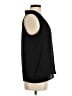 Banana Republic 100% Polyester Black Sleeveless Blouse Size Med Petite - photo 4