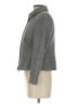Petite Sophisticate Chevron-herringbone Gray Jacket Size 4 - photo 5