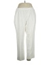 Catherines Solid Ivory Casual Pants Size 1X Petite - photo 1