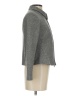 Petite Sophisticate Chevron-herringbone Gray Jacket Size 4 - photo 4