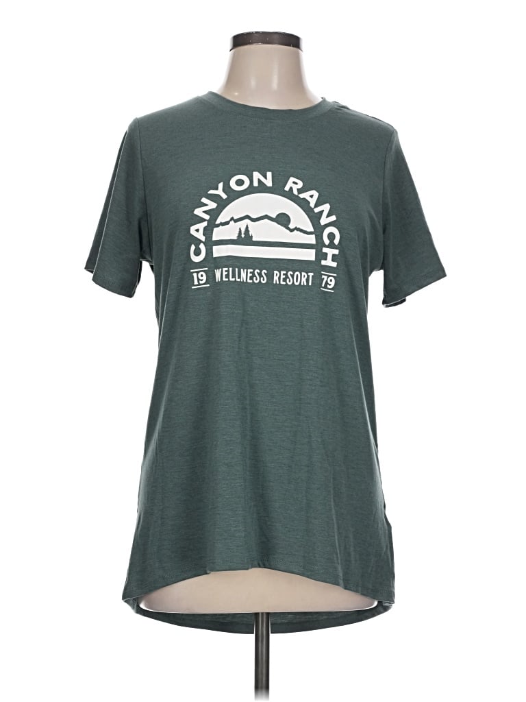 Pre-owned Assorted Brands Short Sleeve T-shirt In Green