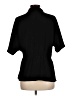 Halogen 100% Polyester Black Short Sleeve Top Size L - photo 2