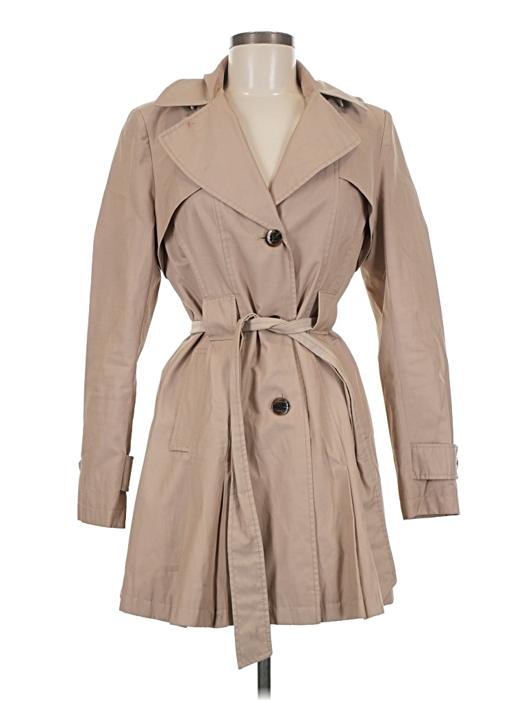 Pre-owned Via Spiga Trenchcoat In Tan