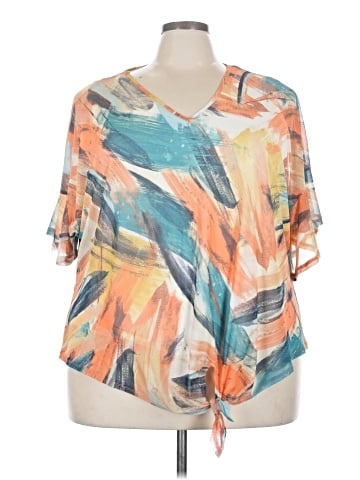 Cocomo Short Sleeve Blouse (view 1)