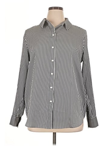 DKNY Long Sleeve Blouse (view 1)