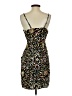 Unbranded Print Black Cocktail Dress Size 2 - photo 2